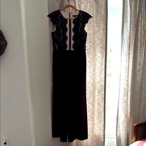 Elegant Black Lace Jumpsuit